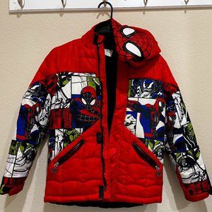 DISNEY PUFF SPIDER MAN JACKET